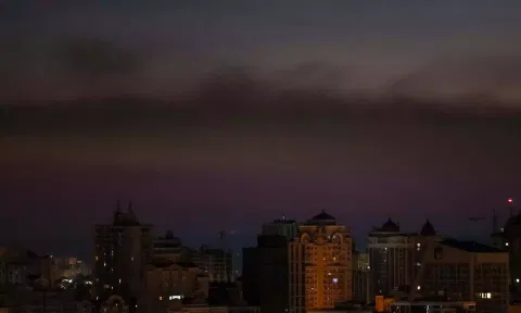 Russia launches air strike on Kyiv, city official says attack repelled