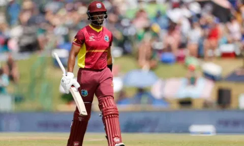West Indies Skipper Shai Hope. Twitter - @windiescricket