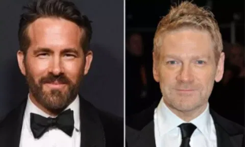 &nbsp;Actors Ryan Reynolds and Kenneth Branagh (IANS)
