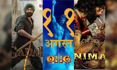 Gadar 2, OMG 2, Animal (Image source: Twitter)