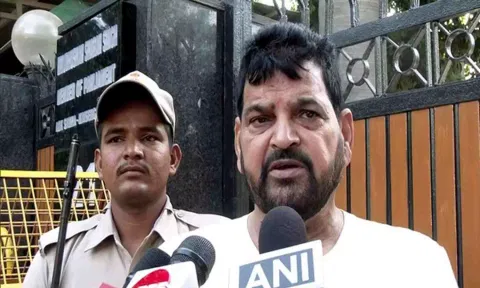 Former WFI Chief Brij Bhushan Sharan Singh (ANI)
