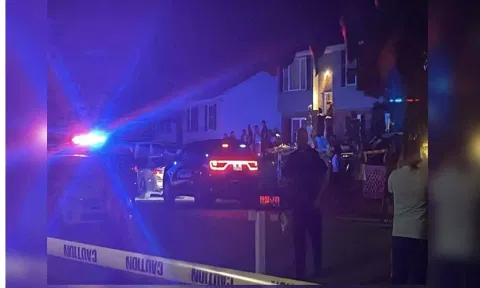 Site of the shooting in Annapolis, Maryland. Twitter