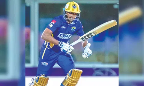 Kovai batter Sai Sudharsan was named the ‘Man of the Match’