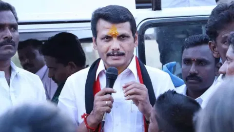 State Electricity Minister V Senthilbalaji