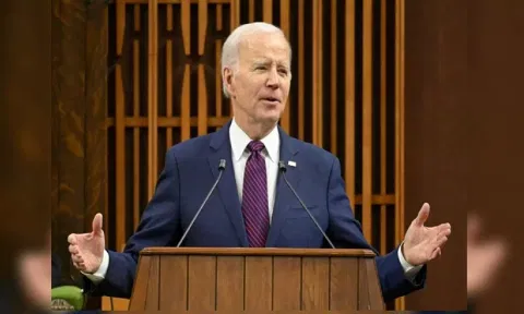 US President Joe Biden.&nbsp; Image Credit: ANI
