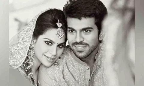 Ram Charan and Upasana Kamineni&nbsp;