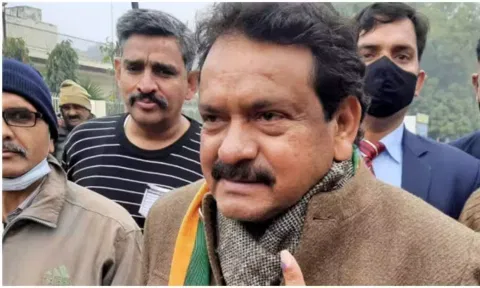 Union Minister of State for Health S P Singh Baghel&nbsp;