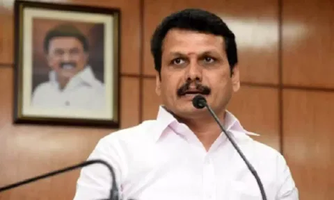 State Electricity Minister V Senthilbalaji
