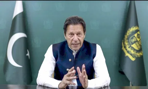 Imran Khan. AP