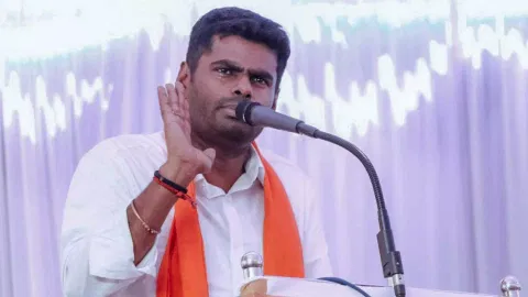 &nbsp;BJP state president K Annamalai&nbsp;