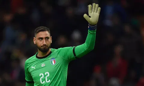 &nbsp;Italy goalkeeper Gianluigi Donnarumma