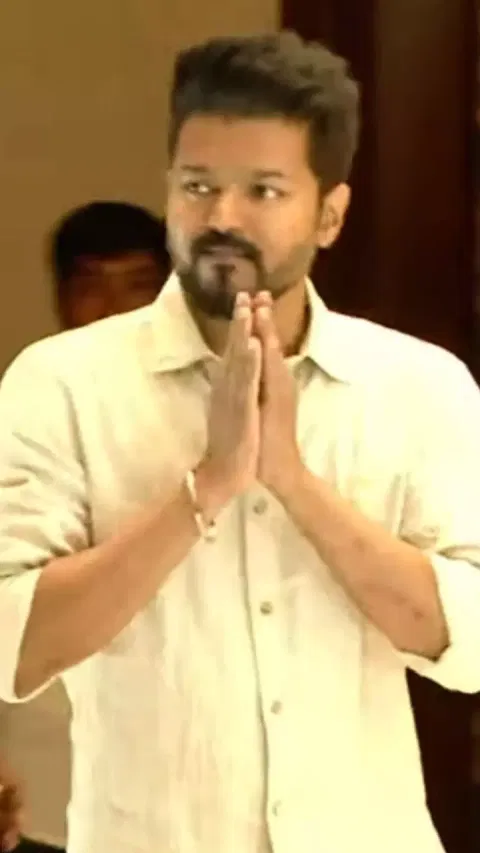 Actor Vijay at 'Meet & Greet' event with students
