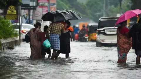 Sudden downpour in Chennai, suburbs, likely to continue for a few hours
