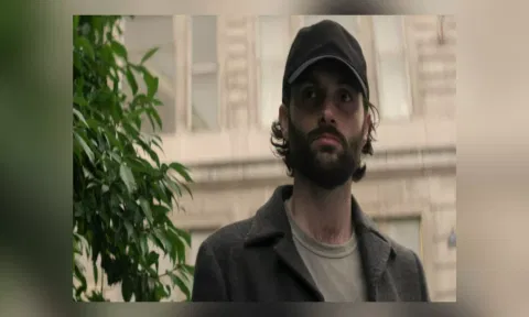 Actor Penn Badgley