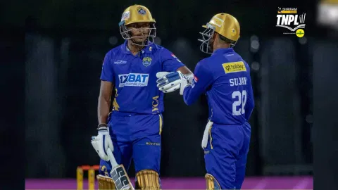 Sai Sudharsan and Sujay (Twitter: TNPL/@TNPremierLeague)