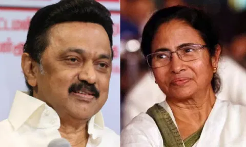 &nbsp;M K Stalin; Mamata Banerjee