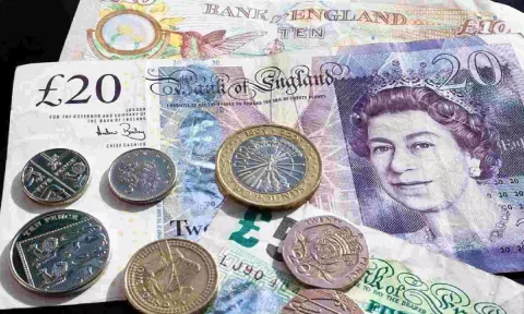 Sterling eases as central bankers line up to speak