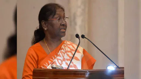 President Droupadi Murmu (Photo: ANI)