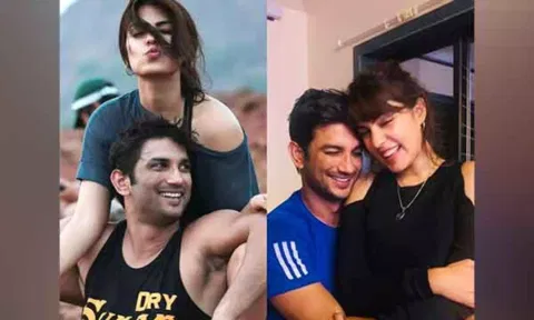 &nbsp;Sushant Singh Rajput and Rhea Chakraborty