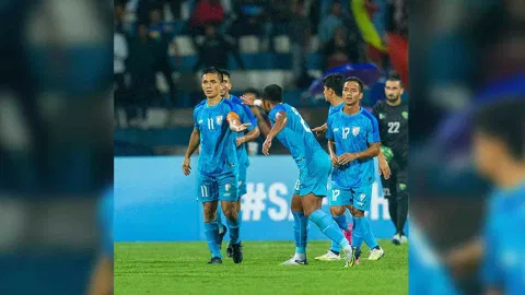 Team India (Photo: AIFF Twitter)