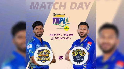 Siechem Madurai Panthers (SMP) and Lyca Kovai Kings (LKK) (Photo: TNPL/@TNPremierLeague)
