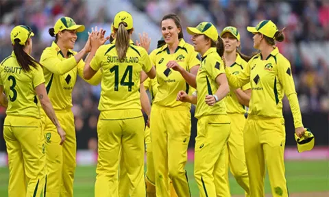 Australia Women team (Photo: ANI)