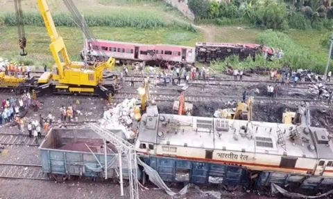 Visuals from the accident site. ANI