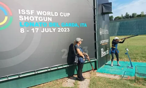 Scenes from the tournament. IANS