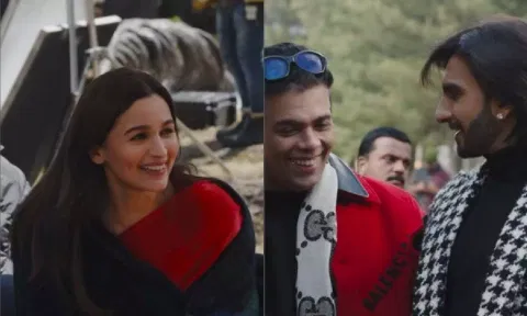 Alia Bhatt, Karan Johar, Ranveer Singh