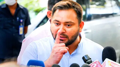 &nbsp;Deputy Chief Minister Tejashwi Yadav (PTI)