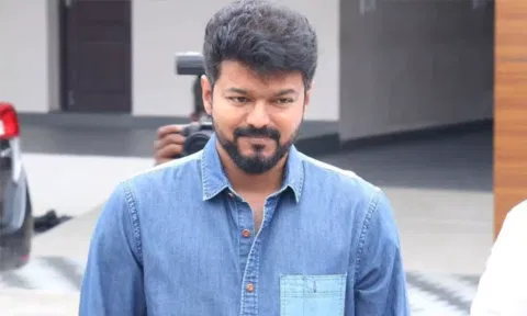 Actor Vijay. Daily Thanthi