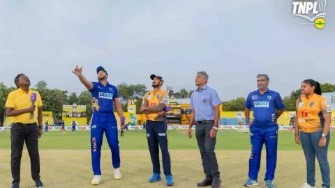 Lyca Kovai Kings (LKK) VS Nellai Royal Kings (NRK) (Photo: TNPL/@TNPremierLeague)