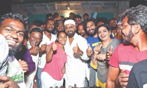 From the sets of Lal Salaam (File)