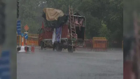 Visuals from Raj Ghat (Photo/ANI)