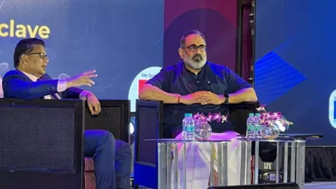 Union Minister of State for Electronics and IT Rajeev Chandrasekhar