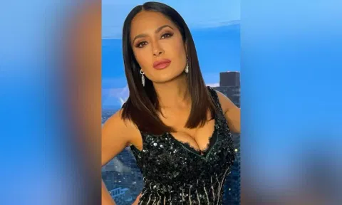 Hollywood star Salma Hayek.