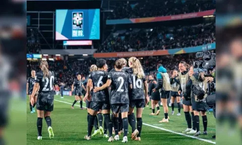 New Zealand hail 'inspirational' women's football team following historic win at WC