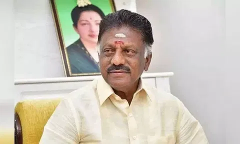 Expelled AIADMK leader and former Chief Minister O Panneerselvam (File)