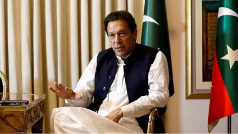 Pakistan's ousted prime minister Imran Khan