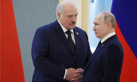 Lukashenko with Putin