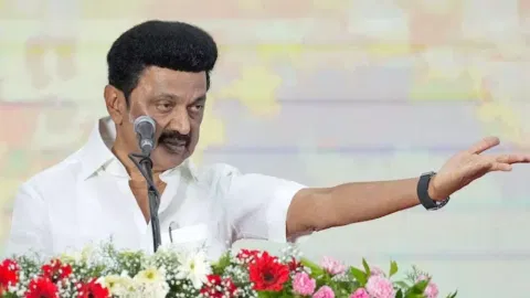 Chief Minister M K Stalin