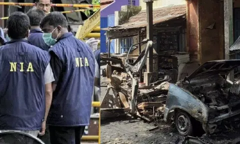 Representative image (left); A visual from the accident (File)