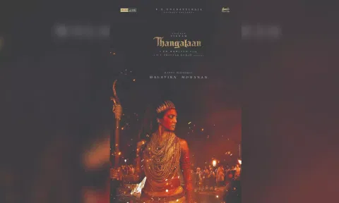 Thangalaan movie poster