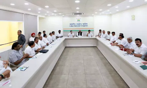 AICC held Lok Sabha Elections preparation meeting with TNCC leaders&nbsp;