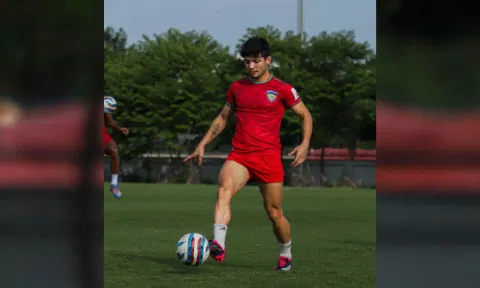 Central Midfielder Ayush Adhikari (Photo: IANS)