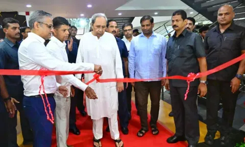 Odisha CM Naveen Patnaik inaugurated the centre of Infosys BPM Ltd, a wholly owned subsidiary of IT giant Infosys Ltd in Bhubaneswar.&nbsp;