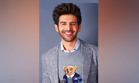 Actor Karthik Aaryan (Photo: ANI)