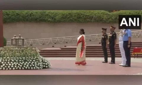 President Droupadi Murmu (ANI)