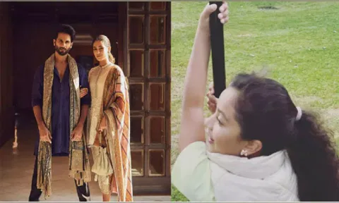 Shahid Kapoor, Mira Rajput and Misha