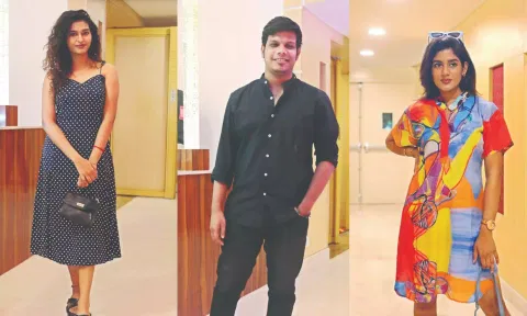 Preethi; Bjorn; Pooja (Credits: Hemanathan M)